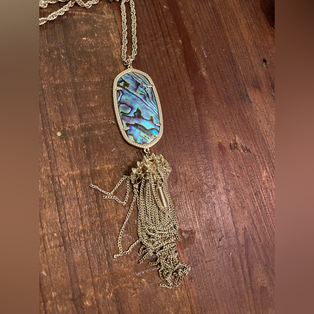 Kendra Scott Rayne Necklace - Abalone